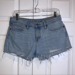&DENIM by H&M Cutoff Boyfriend Jean Shorts